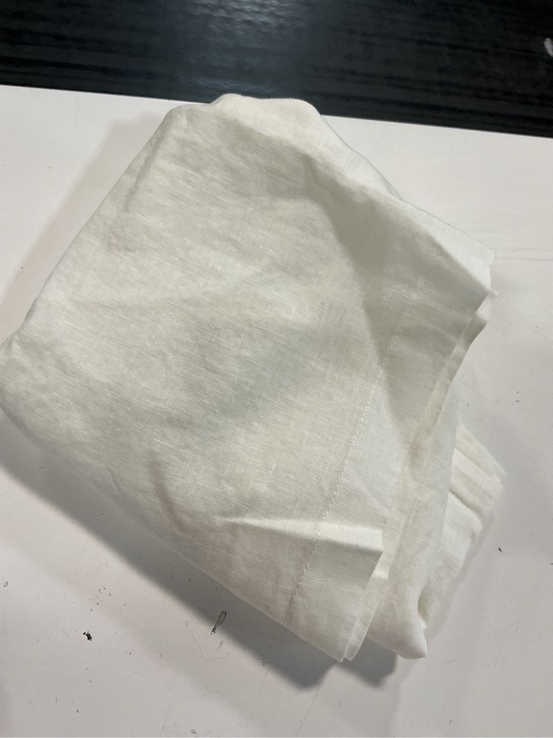 Condition photo showing Good Condition for european linen euro sham, euro, ivory
