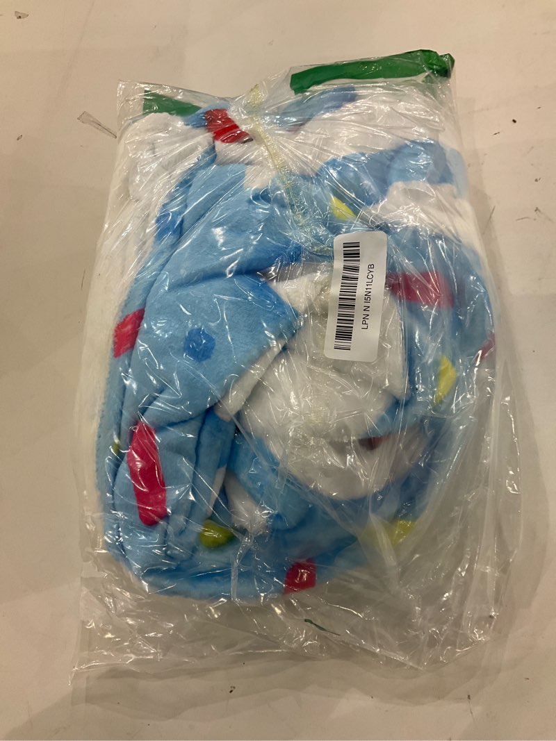 Condition photo showing New/Like New for Baseball Drip Blanket for Gift Kids Blankets Gift for Birthday Baseball Lovers, Cute Cozy Soft 50 x 40 Inches Flannel Throws for Bed Travel Sofa Living Room Light Blue 50"x40"