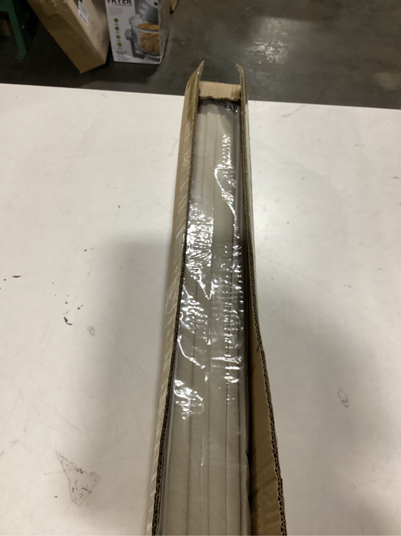 unishades no drill top down bottom up roman shades for windows, 27" w x 64" h, beige