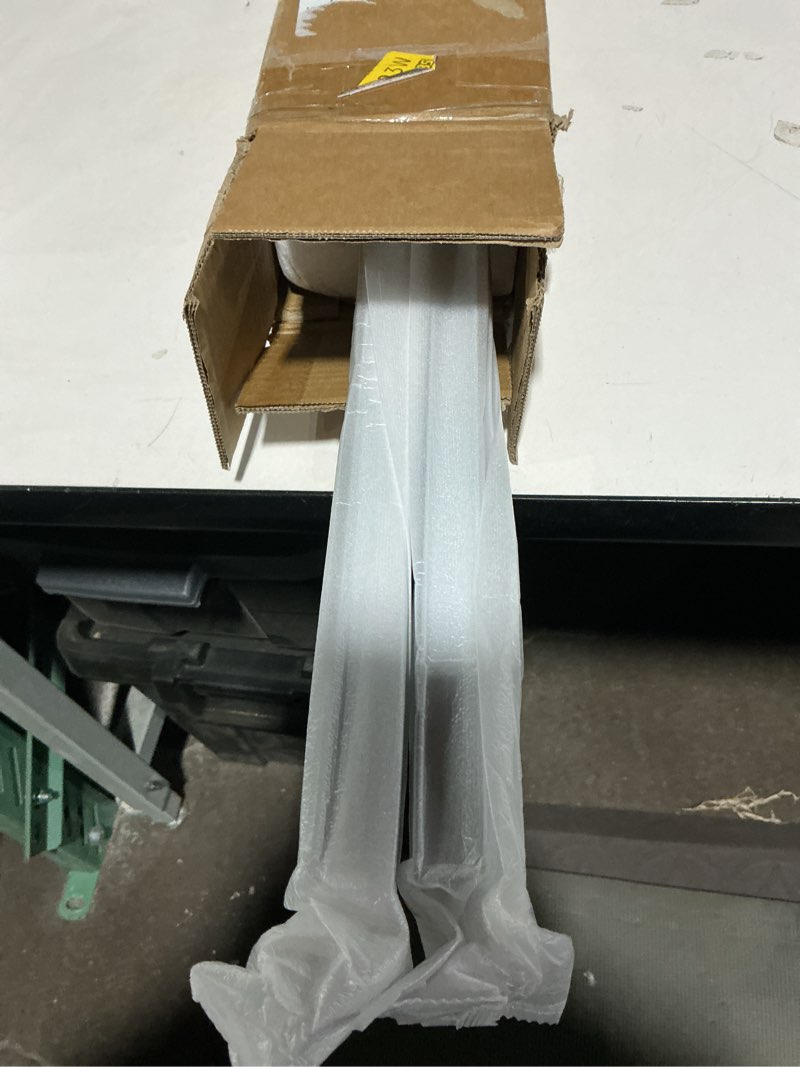 Condition photo showing Good Condition for Curtain Track, Ceiling Curtain Track for Room Divider, Ceiling Mount Rail Set with Roller Hooks, White, 6ft - 9ft white 6ft - 9ft