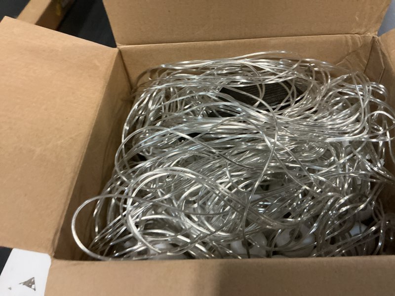 Condition photo showing Good Condition for Brightown Smart Icicle Lights for Outside, 62.4ft with 40 Tubes 200 LED Color Changing Icicle Christmas Lights Decoration, APP Controlled Customize Display DIY Dynamic Waterproof Connectable Smart Color 62.4ft-2pack