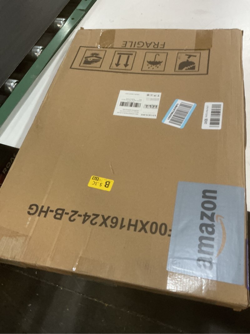 Condition photo showing New/Like New for LUCKYLIFE 16x20 Picture Frames White Poster Frame, Display 11x14 with Mat or 16x20 without Mat, Wall Photo Frame, Pack of 2 White 16x20