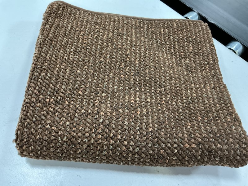Condition photo showing Good Condition for beqhause kitchen rugs 24"x36", non-slip kitchen mats for floor, brown | super absorbent and stain resistant kitchen rugs, machine washable rugs for kitchen, hallway, laundry & sink brown 24" x 36" (rectangular)
