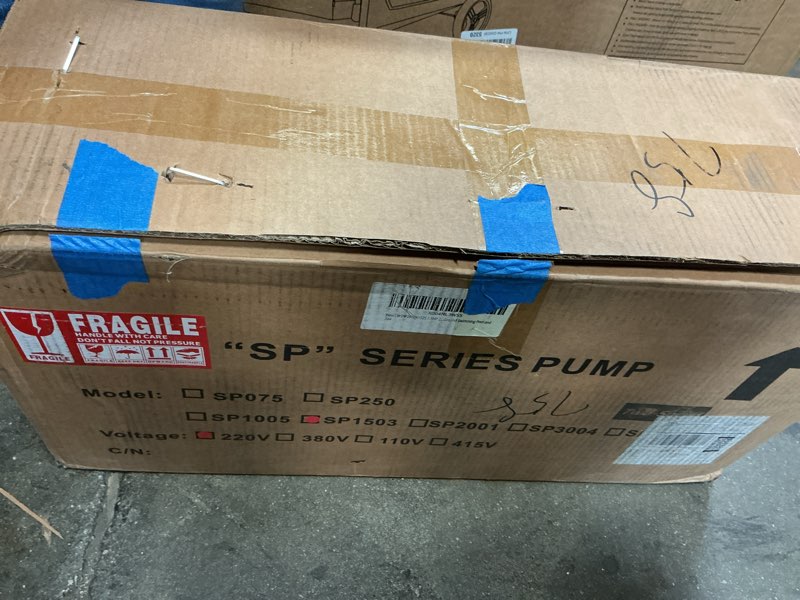 Condition photo showing Good Condition for w3sp2610x152s 1.5hp 2-speed 220v-230v pool pump replacement for hayward sp2610x152s dual-speed inground super pool pump motor for in-ground swimming pool and spa (1.5" inlet & outlet)