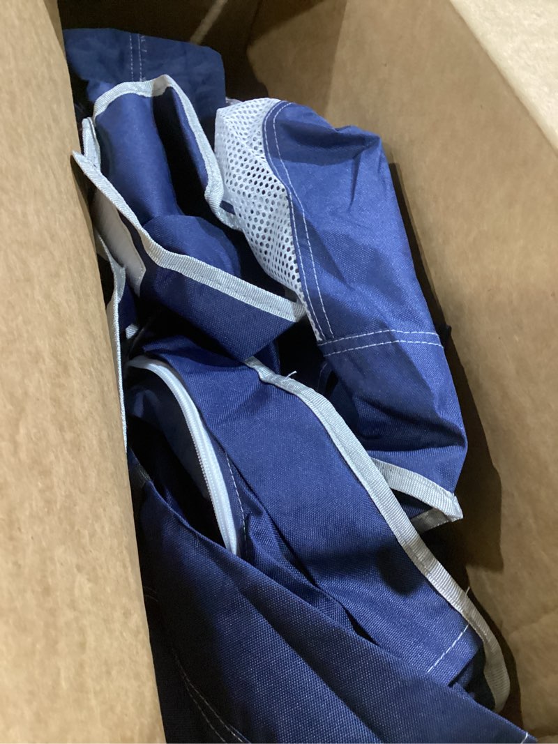 Condition photo showing Good Condition for 42x42 Inches Puppy Playpen with Gate, Dog Playpen for Puppies or Small Dogs, DogFence Pet Playpen for Indoor & Outdoor, Sturdy Safety DogPen with Thickened Fabric, High-Strength Nylon Wire Mesh Blue Without Cover