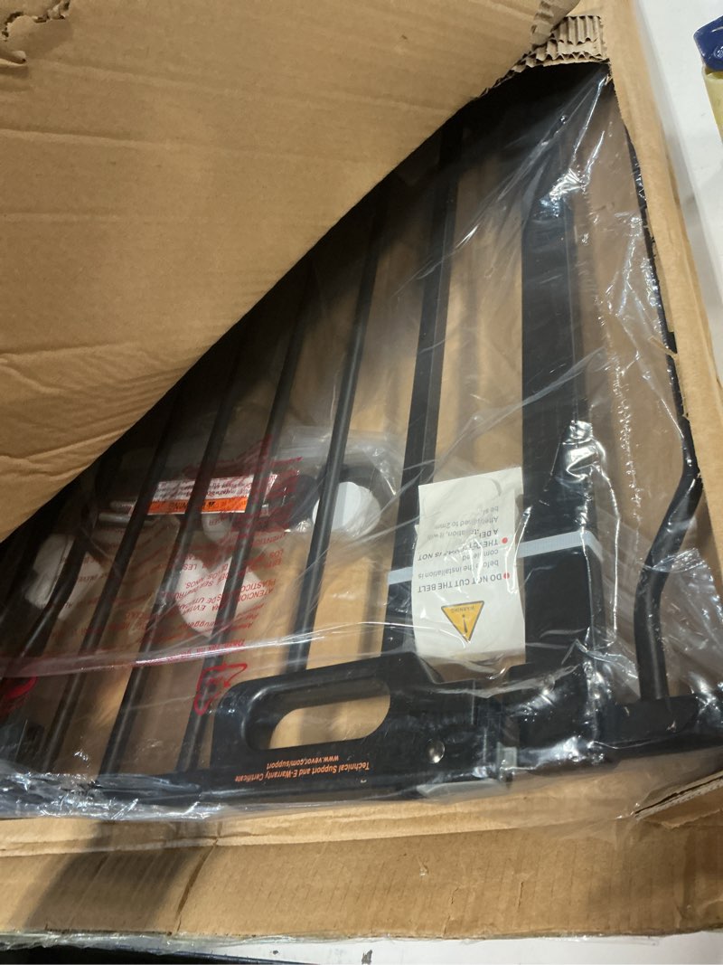 Condition photo showing Good Condition for VEVOR Baby Gate, 29.5-37 in Adjustable Width, 30in High Dog Gate, Easy Step Walk Thru, Auto Close, Child Pet Security, with Pressure Mount Kit and Wall Mount Kit, for Stairs Doorways and House, Black Black 29.5-37" Wide, 30'' High