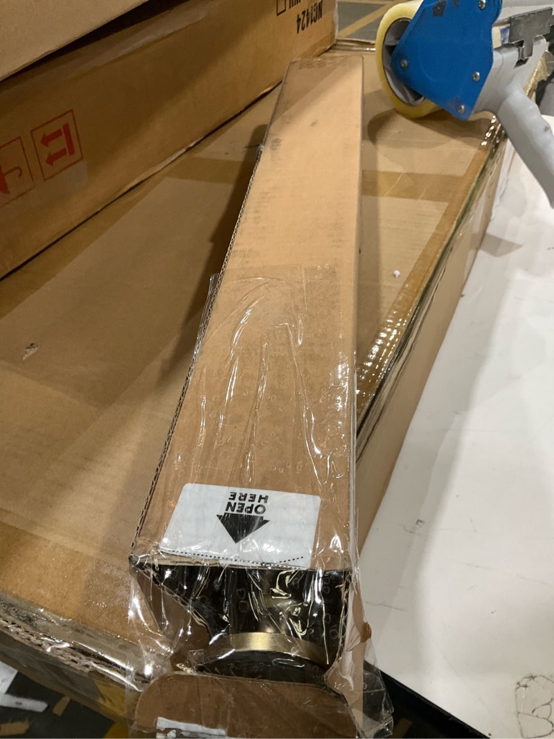 Condition photo showing Good Condition for Ivilon Tension Curtain Rod - Spring Tension Rod for Windows or Shower, 24 to 36 Inch. Warm Gold 24" to 36" Warm Gold