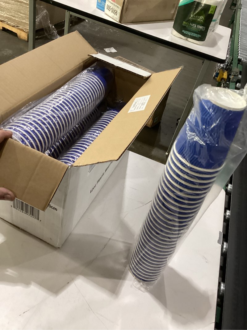 180 blue plastic cups