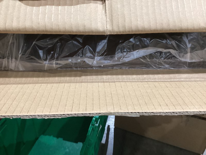 Condition photo showing New/Like New for TEMI Small Computer Desk Folding Table - 35.8" Foldable Office Desk, No Assembly, Perfect for Small Spaces in Bedroom, Dorm, or Apartment, Portable Mini Desk or Study Table with Compact Design, Brown 35.8 Inch NO Power Outlets Rustic Brown