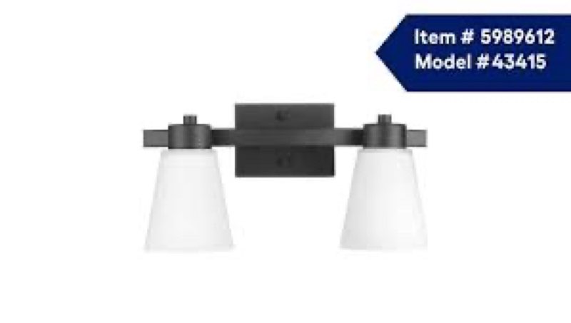 Discover the Allen + Roth Transitional Vanity Light