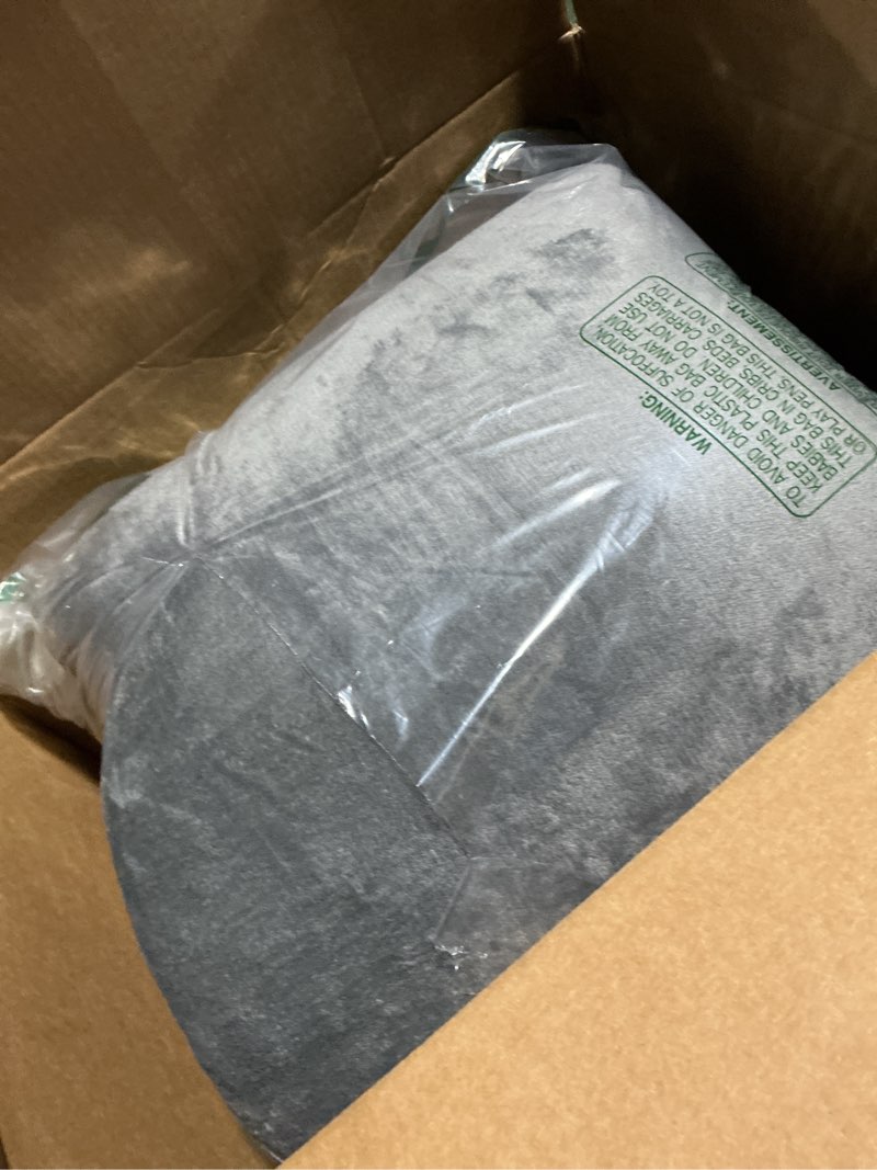 Condition photo showing Good Condition for Bedsure GentleSoft Sherpa Fleece Blankets Queen Size for Bed - Thick and Warm Throw for Women and Men, Non-Heated, Soft Fuzzy Plush Queen Blanket for Winter, Grey, 90x90 Inches Queen (90" x 90") 01 - Grey