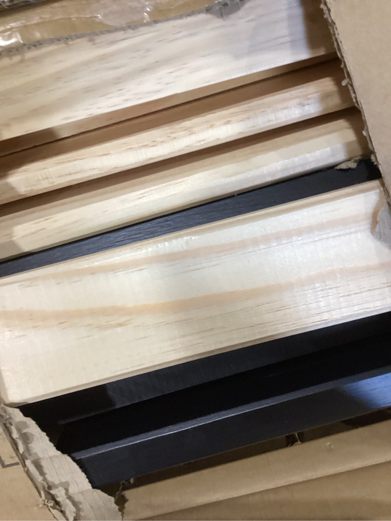 Mid-Century Panel Bed - Full Size - Black - Box 2 Of 2
INCOMPLETE