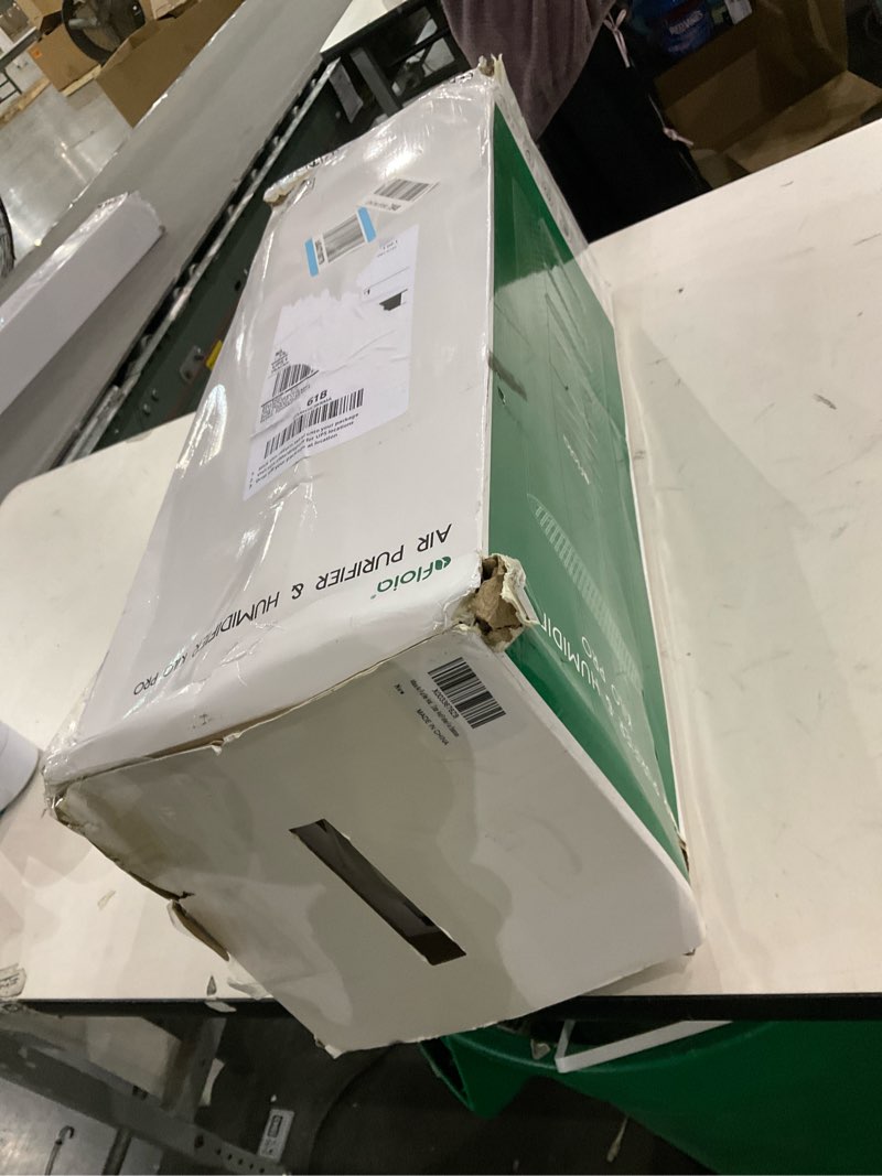 Afloia Humidifier and Air Purifier in One, 3-Stage Filter Cleaner Evaporatively Humidify Combo Remov