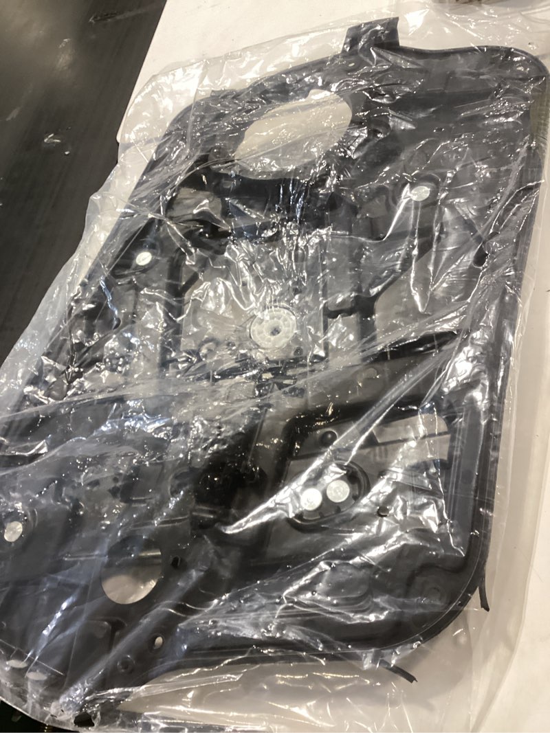 Condition photo showing Good Condition for front driver side power window regulator without motor with panel replacement for 2011 2012 2013 2014 hyundai sonata, left, 752-928