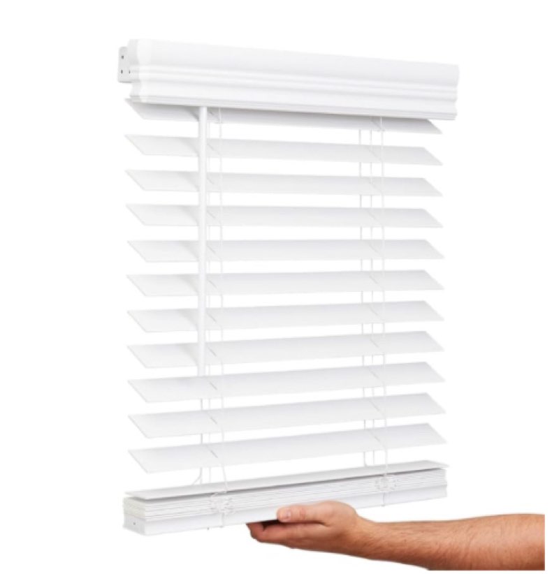 Assorted window blinds