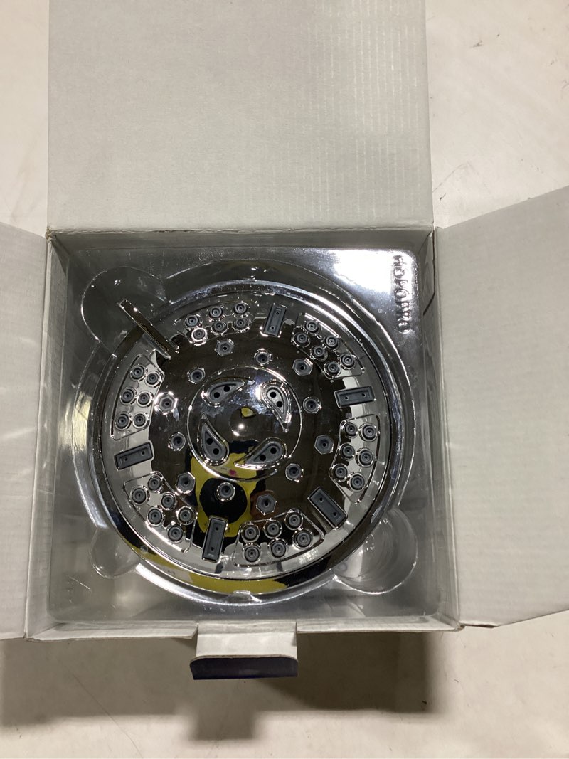 Condition photo showing New/Like New for HOPOPRO Upgraded 9 Settings High Pressure Shower Head, NBC News Recommended Brand Fixed Showerhead Adjustable Bathroom Showerhead Multi-functional Rainfall Showerhead for Low Water Flow (Chrome)
