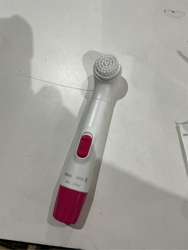 Condition photo showing As Is for used))))healthsense pure-skin fb 09 facial cleansing brush with 2 brush heads, waterproof ipx7 & 1 year warranty
