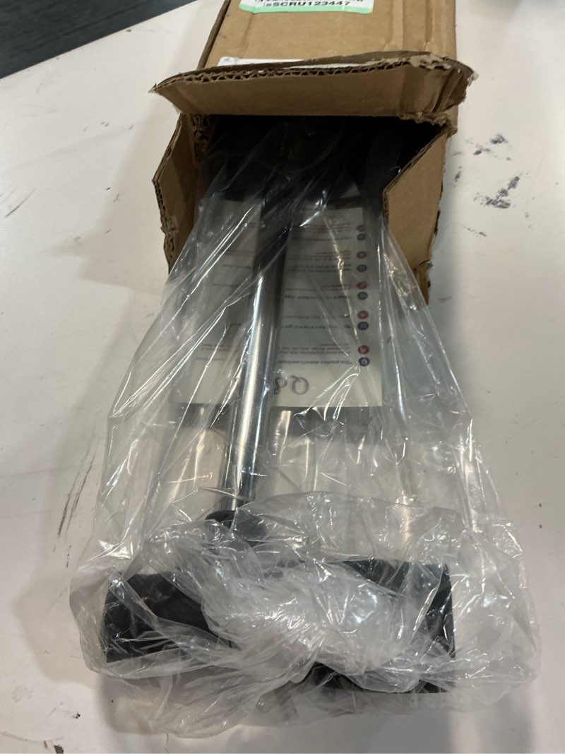 Condition photo showing Good Condition for adjustable lightweight travel stools for adults, foldable easy carry cane with seat, ideal as cane seat walking stick folding seat 250 lbs for camping & hiking, black tripod model