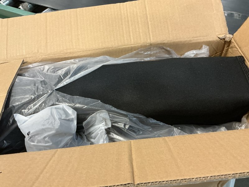 Condition photo showing As Is for Massage-Mat, Detachable Neck Massager, Full Body Vibration Heating, Massage Pad with 10 Vibrating Motors and 9 Speed Settings for Home Office Use, Black