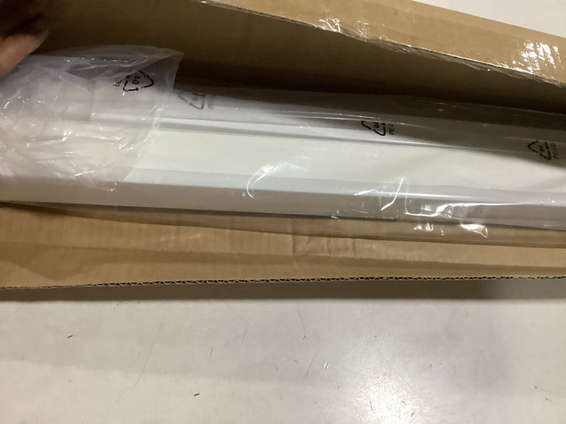 Condition photo showing New/Like New for LazBlinds Cordless Cellular Shades, No Tools No Drill Light Filtering Honeycomb Shades Pleated Blinds for Windows, 37'' W x 64'' H, White Light Filtering-white 37'' W x 64'' H