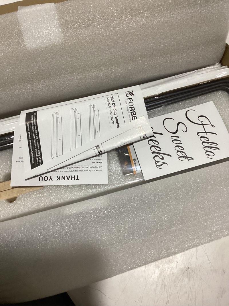 forbena white floating shelves bathroom shelves over toilet set of 3, bathroom organizers and storag