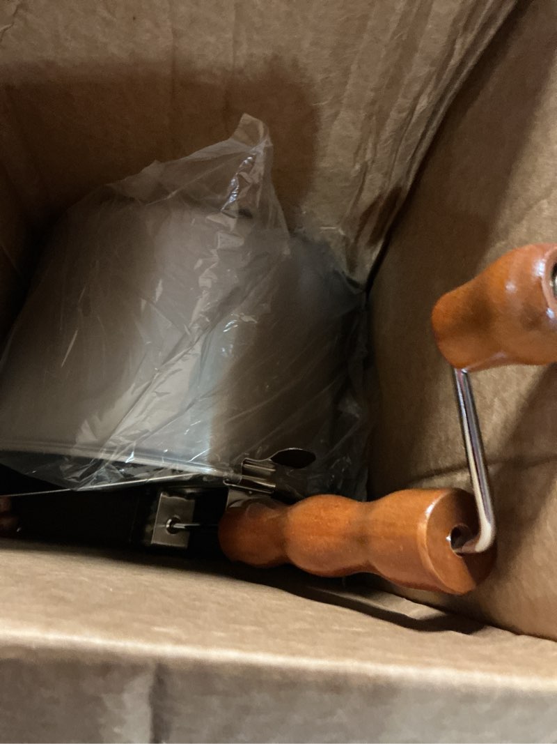 Condition photo showing Good Condition for Original Whirley Pop Popcorn Maker - Wabash Valley Farms Gourmet Popcorn Popper, Aluminum Pot With Nylon Gears, 3-Minute Stove Top Popper, Home Movie Night (Silver) Silver Nylon Gear