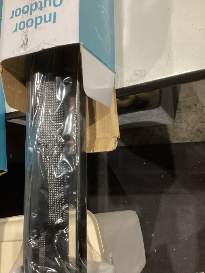 Condition photo showing Good Condition for 59 inch retractable baby gates 34 inch tall, retractable gate with reinforced strip design to prevent crawling through, 5 ft retractable dog gate for stairs, doorways, hallways, indoor/outdoor black 34" tall x 59" wide