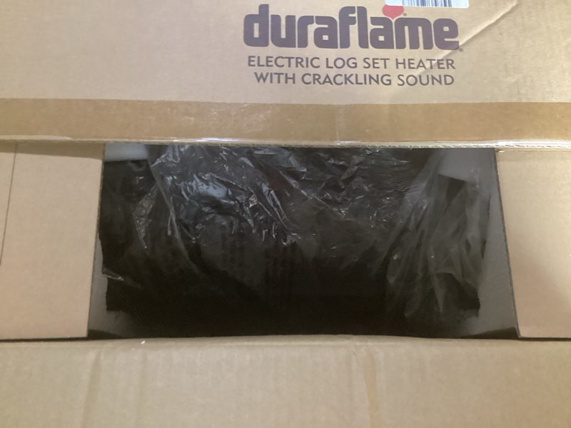 Condition photo showing Good Condition for duraflame electric log set heater with crackling sound - dfi041aru-07 - black