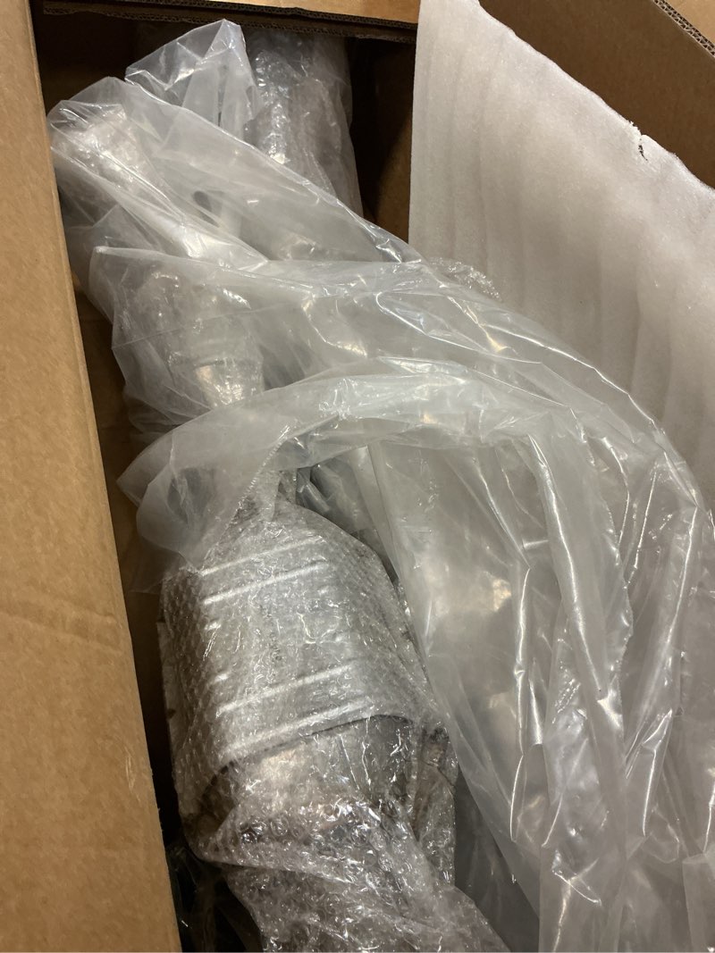 Condition photo showing Good Condition for High Flow Catalytic Converter Kit Compatible with 2015 2016 2017 2018 2019 2020 F-150 2.7L V6 Turbocharged engine?Replace# 645770 645167 EPA Compliant F150 2015-2020 2.7L V6