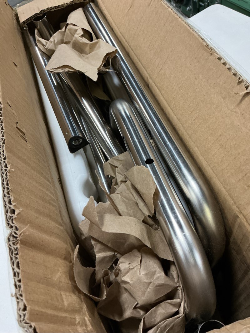 Condition photo showing As Is for 2-Step Stool with Handle for Elderly, YuanDe Heavy Duty Bed Steps for High Beds with Adjustable Hand