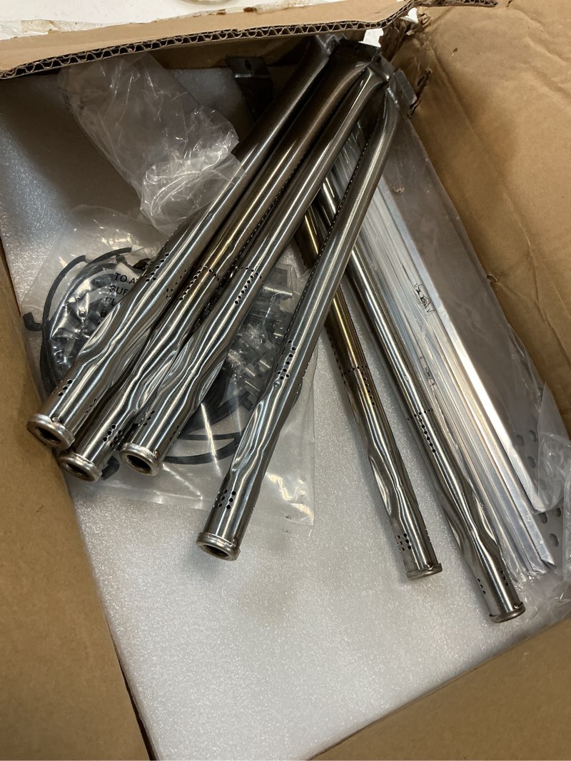 Condition photo showing Good Condition for replacement parts for nexgrill 720-0896b 720-0896e 720-0896x 720-0896c deluxe 6-burner gas grills, cooking grate, grill heat shield tent and burner for nexgrill replacement parts 6 burner 17" (6-burner ss)