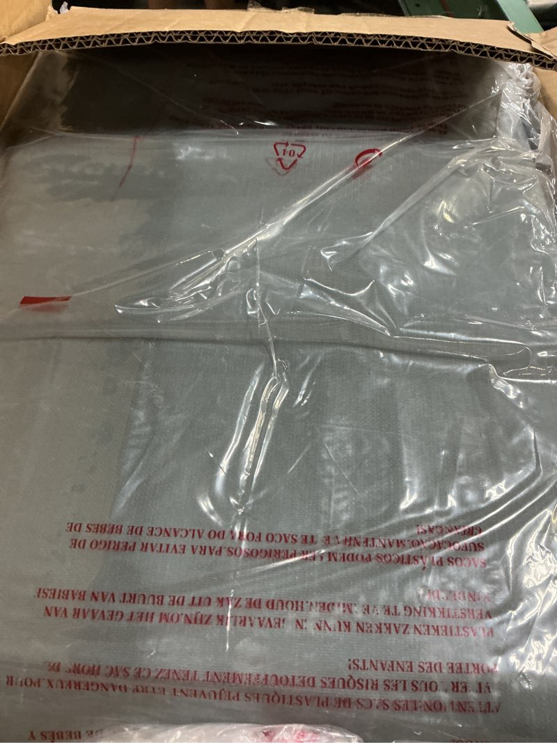 Condition photo showing New/Like New for dog playpen oxford fabric dog fence with washable pee pads,50 x 50 x 26 inches,steel pipe,breathable mesh, zipper gate, portable indoor outdoor pet fence cage for whelping,dog kennel crate, grey