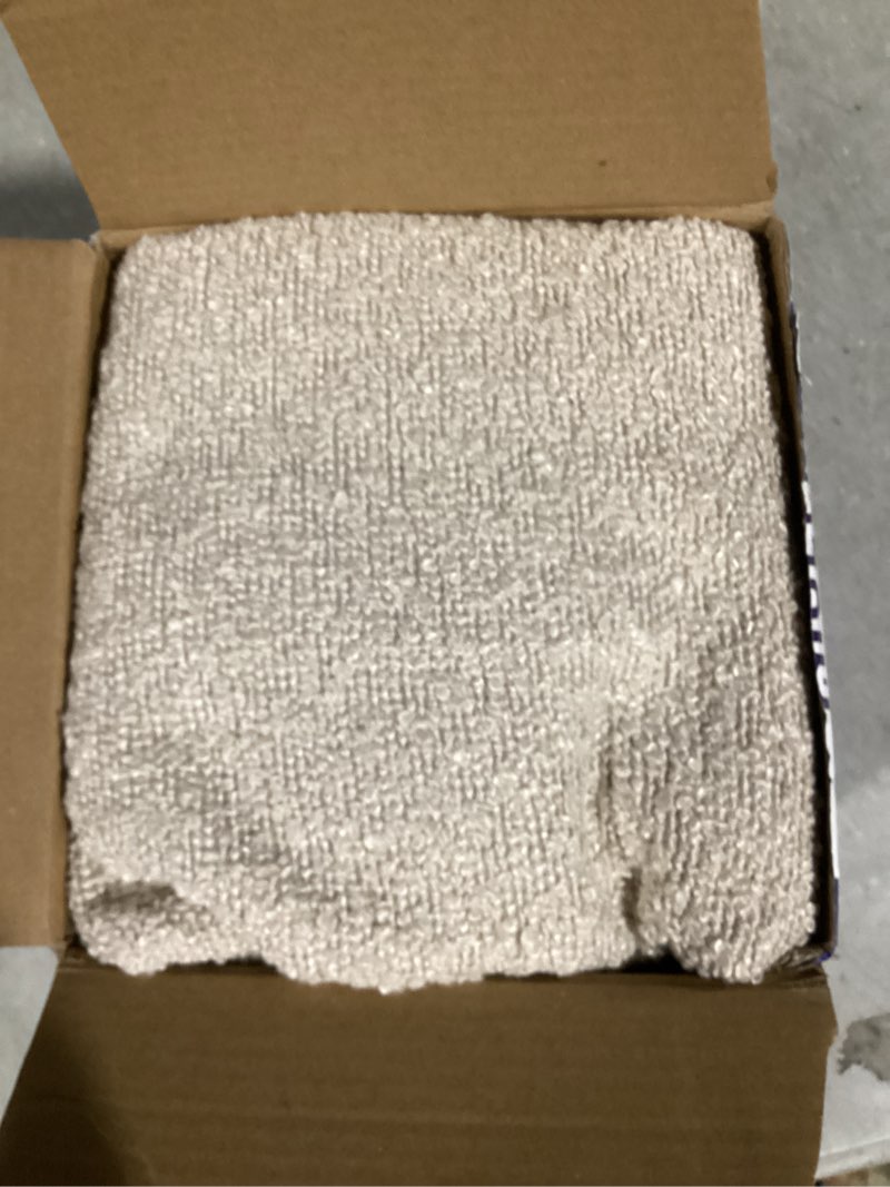 Condition photo showing Good Condition for MIULEE 26x26 Christmas Decorative Euro Sham Throw Pillows for Bed Set of 2 Textured Boucle Neutral Winter Throw Pillow Covers Natural Beige Accent Solid Couch Pillowcase Sofa Livingroom Home Decor 26" x 26" (Pack of 2) Natural Beige