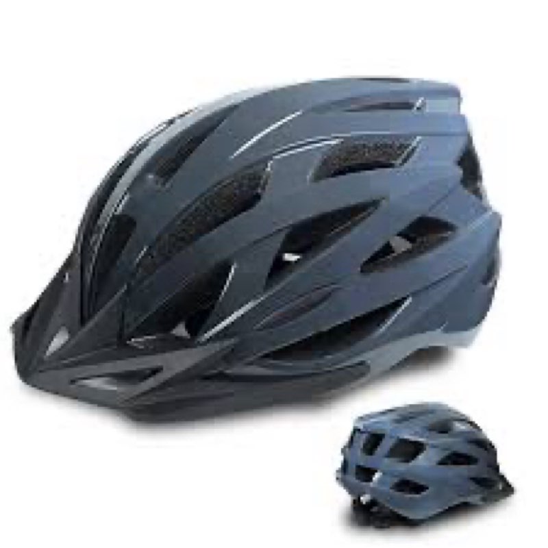 AISSTXOER Adult Bike Helmet for Men Women & Ages 14+ (58-62cm) - Ultra-Lightweight 240g, Snap-On Vis
