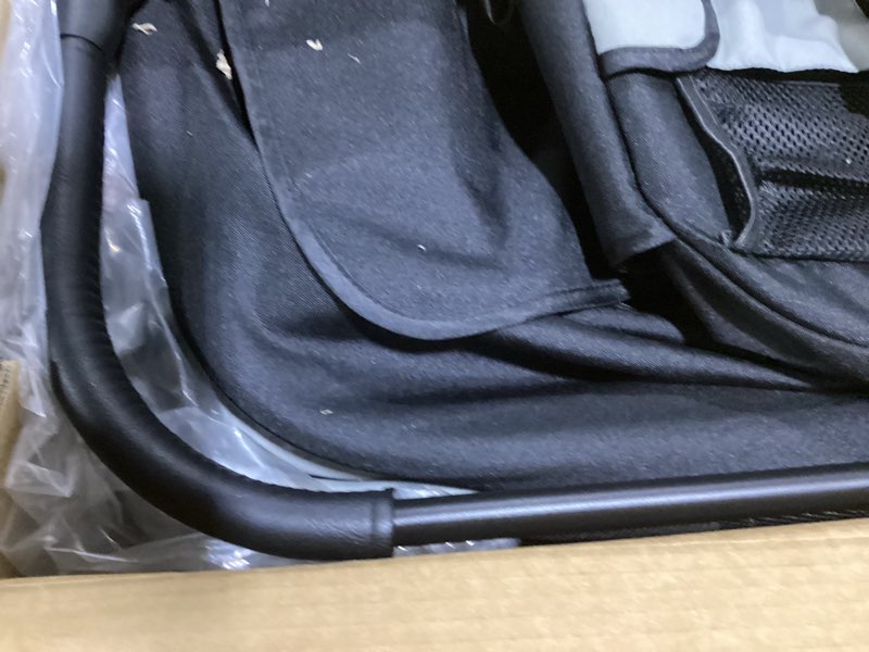 Condition photo showing Good Condition for dog stroller for large & medium dogs, 4 wheels pet stroller for large dogs up to 120lbs, extra large dog stroller with foldable design, sun shades, storage pocket, breathable mesh large-walk-in