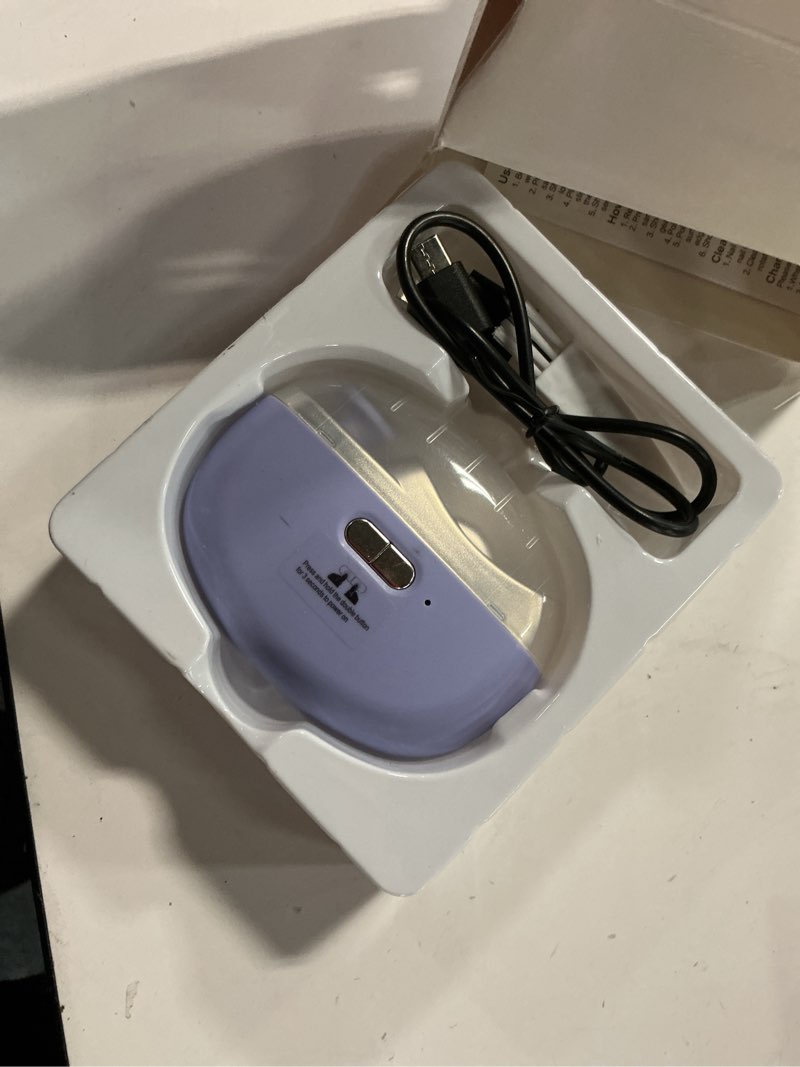 Condition photo showing As Is for Electric Nail Clippe Purple