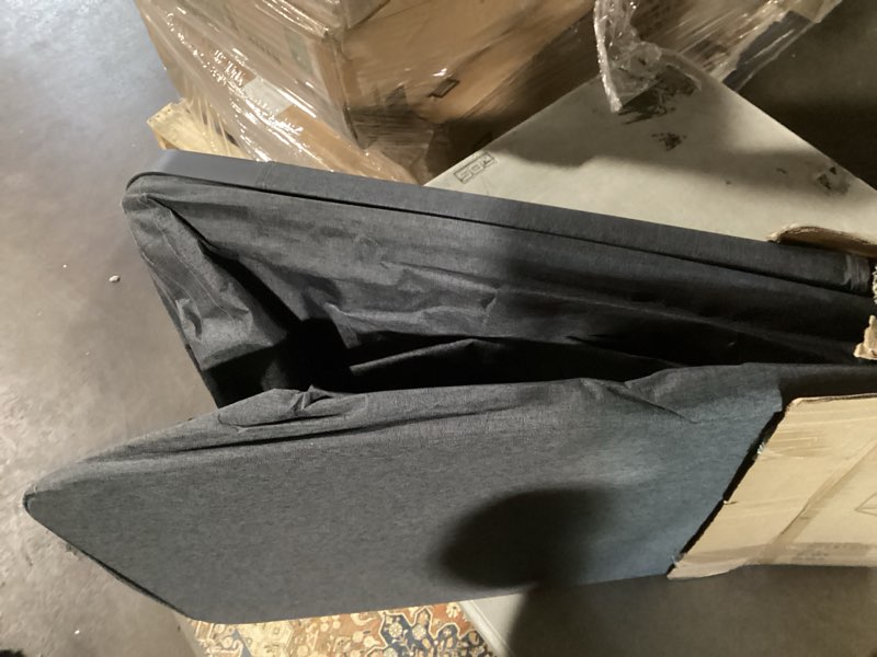 Condition photo showing Good Condition for songmics dresser for bedroom, chest of drawers, tv stand, steel, mdf, 7 non-woven fabric drawers, storage organizer unit, closet, entryway, ink black and ebony black ulgs323b01s ink black + ebony black 11.8"d x 38.9"w x 29"h (7 drawers)