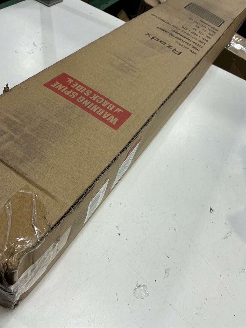 Condition photo showing Good Condition for Azadx Clear Office Chair Mat for Low, Standard and No Pile Carpeted Floors, Plastic Computer Desk Chair Mat on Carpet for Easy Rolling, Durable Carpet Protector Mat (36 x 48'' Rectangle) 36" x 48'' For Carpet