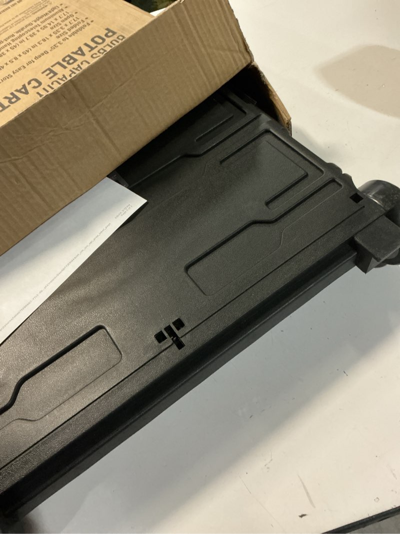 Condition photo showing Good Condition for Olympia Tools 85-010 Grand Pack-N-Roll Portable Tools Carrier with Telescopic Handle, 80 Lb. Load Capacity, Black