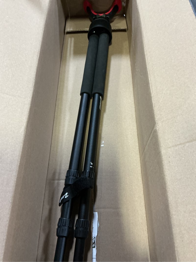 Condition photo showing Good Condition for Zeadio Tripod Hunting Rest with High Density Foam Grip, Twist-Style Locking Leg, and Non-Marring V-Yoke Rest Head for Outdoor Activities Standard