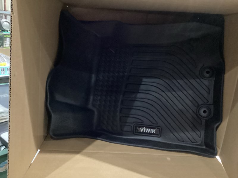 Condition photo showing Good Condition for VIWIK Floor Mats Compatible for 2014-2020 Rogue, Car Mats All Weather Custom Floor Liners Full Set, Automotive Floor Mats TPE Black (Not for Rogue Sport or Select Models) Fit for 2014-2020 Rogue