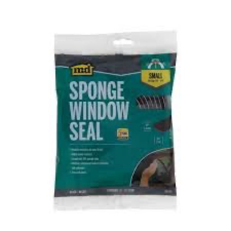 Window Foam Seal Tape 1/2Inch Wide X 1/2Inch Thick, High Density Self Adhesive Weather Stripping Insulation Door Foam Tape,10 Feet Long