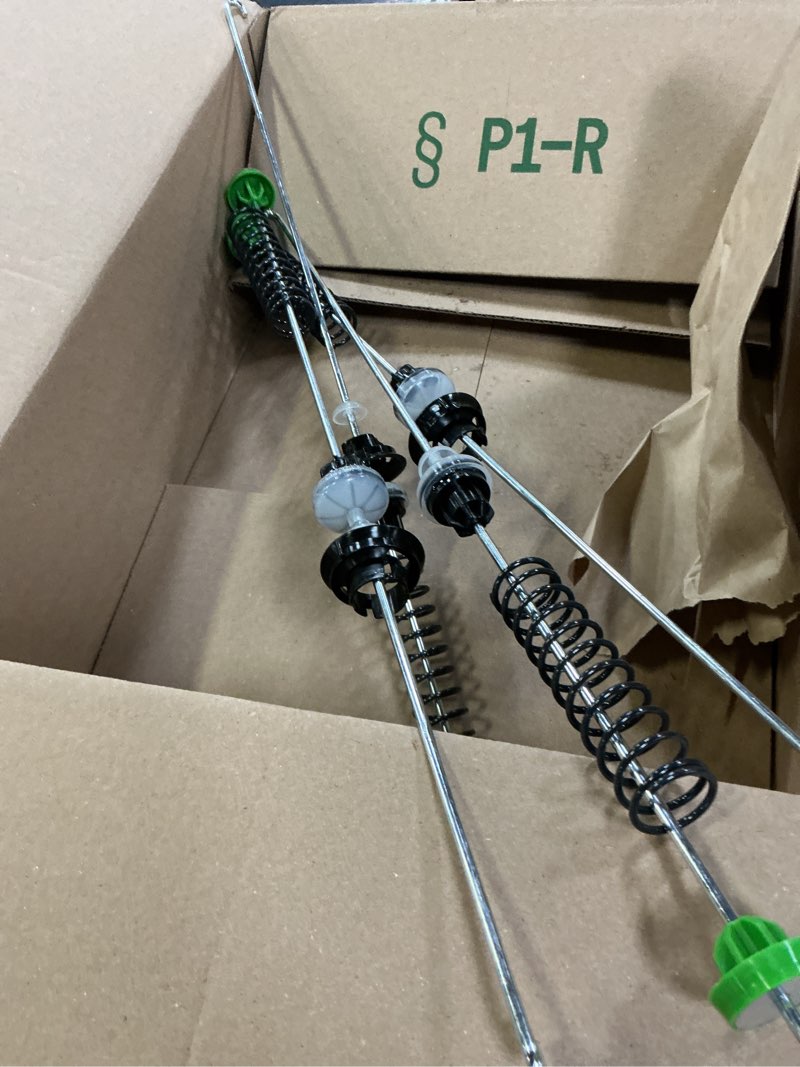 Condition photo showing As Is for w11130362 mvwc565fw2 wtw5000dw2 mvwx655dw1 wtw5000dw3 mvwc565fw1 washer suspension rod kit(1-year-warranty) for whirlpool maytag kenmore washer,relaces - w10594080 w10735786 w11228718 w11027174