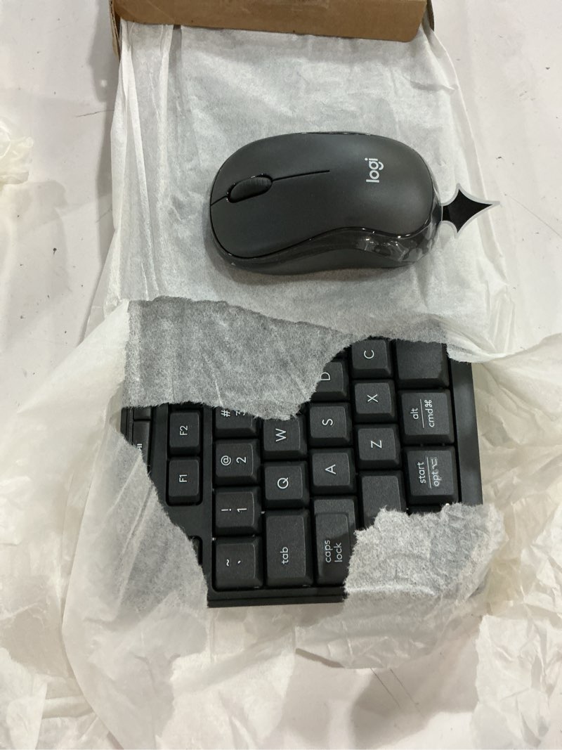 Condition photo showing Good Condition for logitech mk370 combo for business, wireless full-size keyboard and wireless mouse, secure logi bolt usb receiver, bluetooth, globally certified windows/mac/chrome, linux - graphite one size