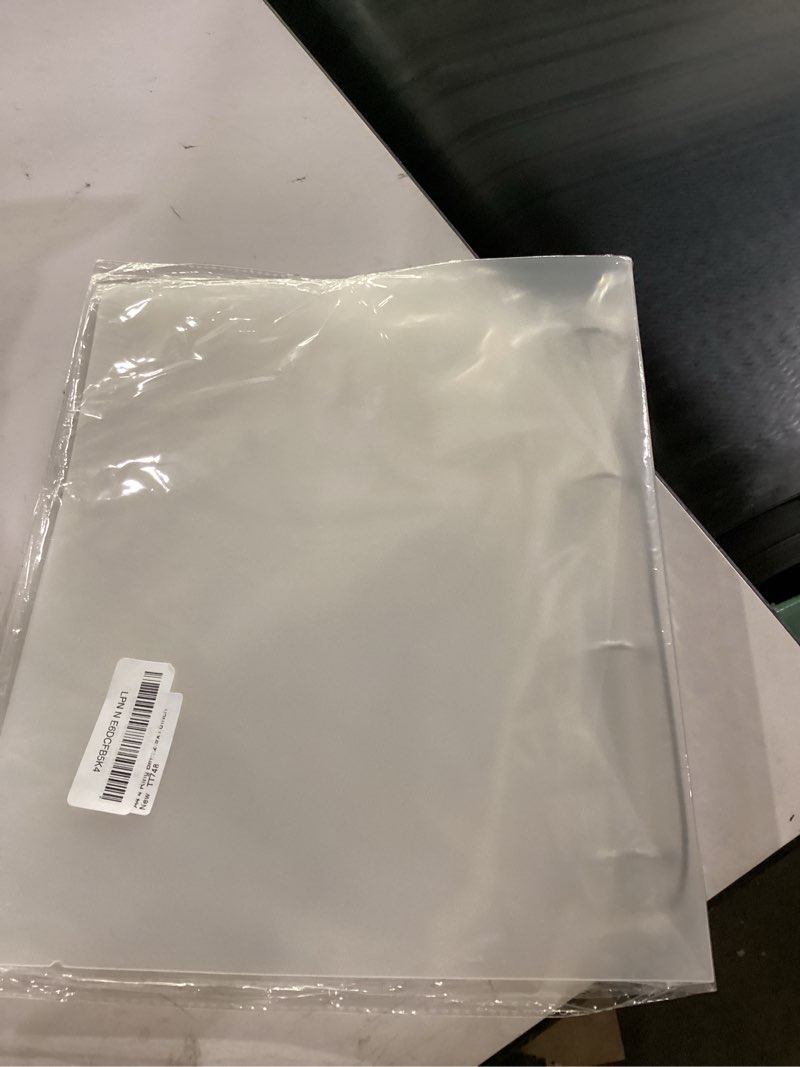 Condition photo showing Good Condition for a4 4 ring binder cover clean transparent soft pvc for refillable notebook shell withmatte surfaceforstamp & die storage overall size?folded) 27x32.8x4cm/ 10.6x12.9x1.6inch a4 4 ring binder cover a4