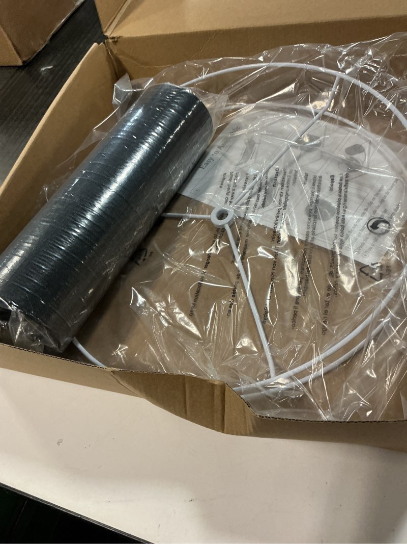 Condition photo showing New/Like New for Black Drum Lampshade, Lamp Shade for Table Lamps Floor Lamp, 13" Top X 13" Bottom X 10" High Large Line Fabric Lamp Shades, Easy Assembly Replacement Lampshades