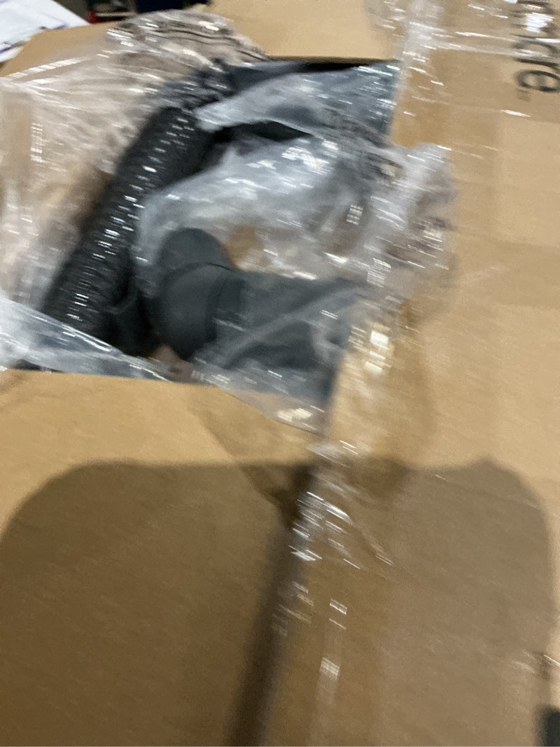 Condition photo showing As Is for kenmore 600 series pet friendly lightweight bagged canister vacuum with pet powermate, pop-n-go brush, 2 motors, hepa filter, aluminum telescoping wand, retractable cord and 4 cleaning tools, purple