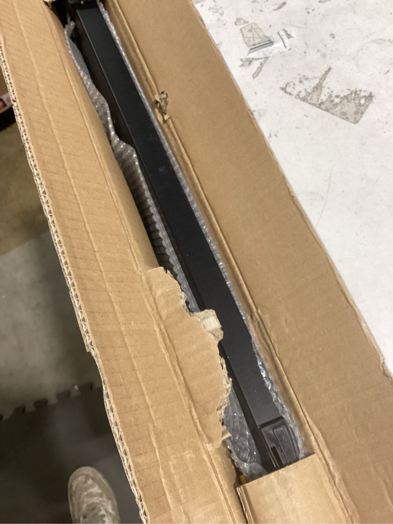 Condition photo showing Good Condition for threshold ramp for doorways, adjustable height 2.6"-6" aluminum wheelchair ramp with heightening screws and swivel angle leg, 1100lbs load capacity, 22”x36 curb ramp for trolley,power chairs 2.6"-6" rise & 22"x 36"