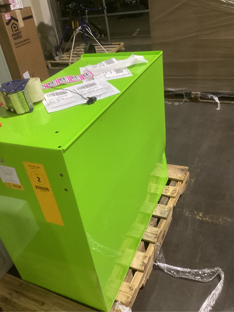 Condition photo showing Good Condition for Kobalt 26.7-in W x 33-in H 4-Drawer Steel Rolling Tool Cabinet (Green)