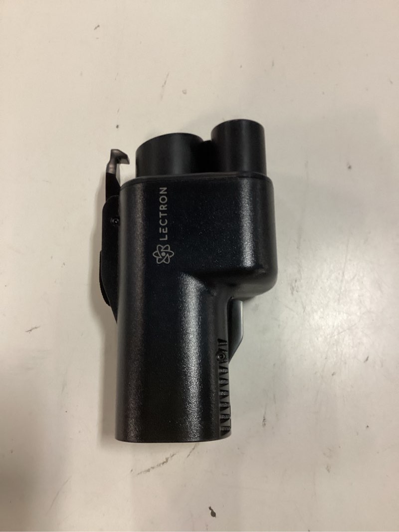 Condition photo showing As Is for lectron nacs to ccs electric vehicle adapter with interlock - (500a/1,000v) - compatible with tesla superchargers - ccs1 ev fast charging with vortex plus [check automaker for compatibility] - ul 2252